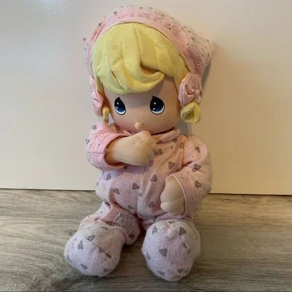 Precious Moments Pink Musical Plush Elephant Figurine : Precious Moments, Baby Gifts, \u201cPrecious Little